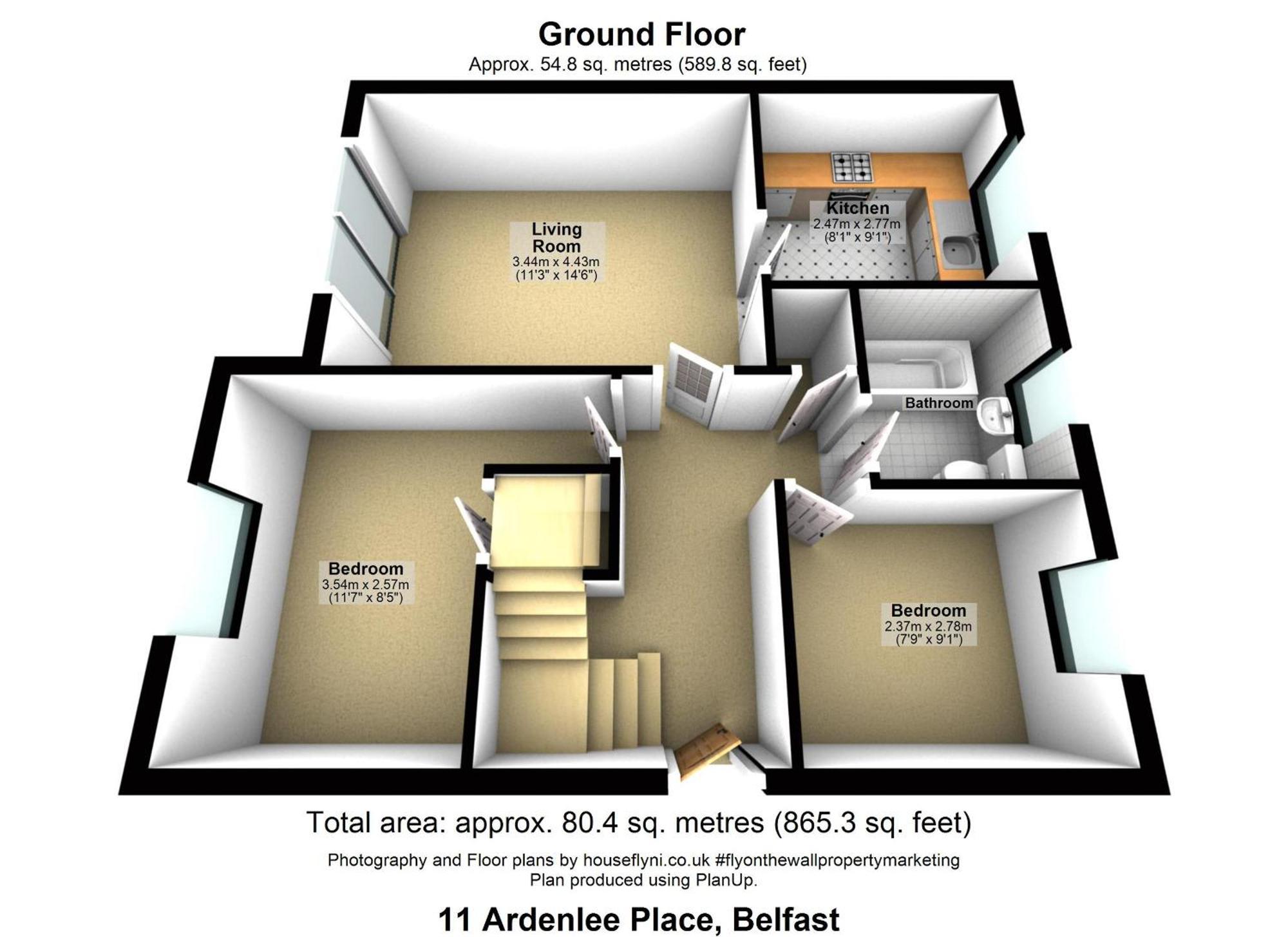 Appartement Ardenlee - Stylish 3 Bed Close To City, Parking And Wifi Belfast